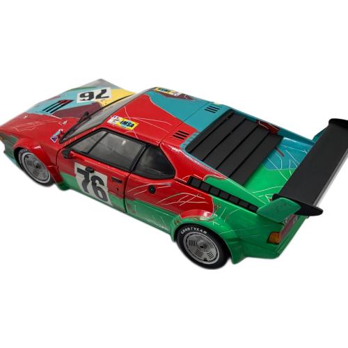 MINICHAMPS (ミニチャンプス) BMW M1 Gr4 ArtCar Andy Warhol 1:18 モデルカー @