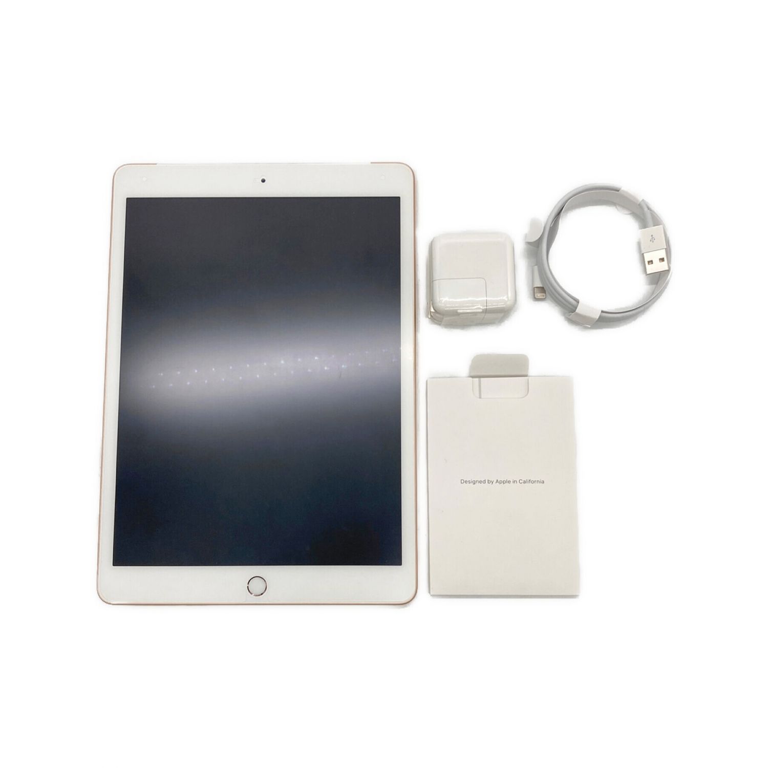 秀逸-SoftBank iPad2019 Wi-Fi+Cellular 32GB ゴールド MW6D2J/A A2198