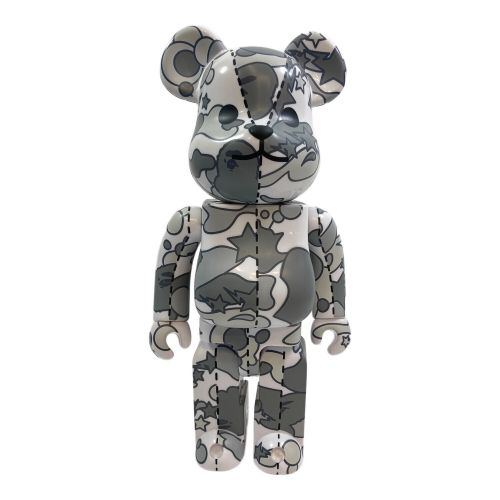 MEDICOM TOY (ミディアムトイ) フィギュア BAPE PLAY B@000 STA-camo 400% グレー 【右足難有】BE@RBRICK