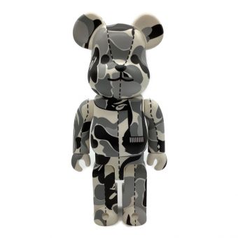 MEDICOM TOY (メディコムトイ) フィギュア BAPE PLAY B@000 ABC-camo 400% グレー BE@RBRICK