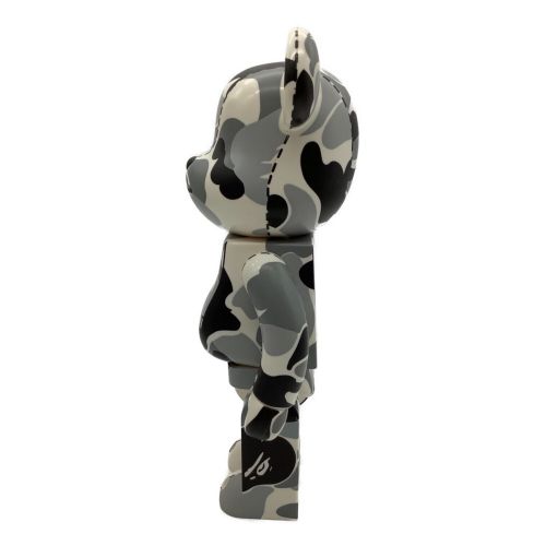 MEDICOM TOY (メディコムトイ) フィギュア BAPE PLAY B@000 ABC-camo 400% グレー BE@RBRICK