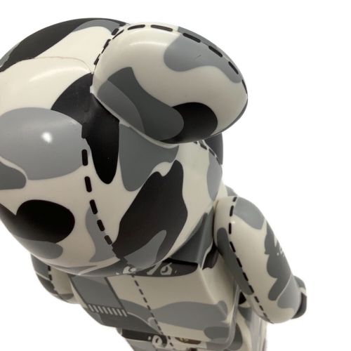 MEDICOM TOY (メディコムトイ) フィギュア BAPE PLAY B@000 ABC-camo 400% グレー BE@RBRICK