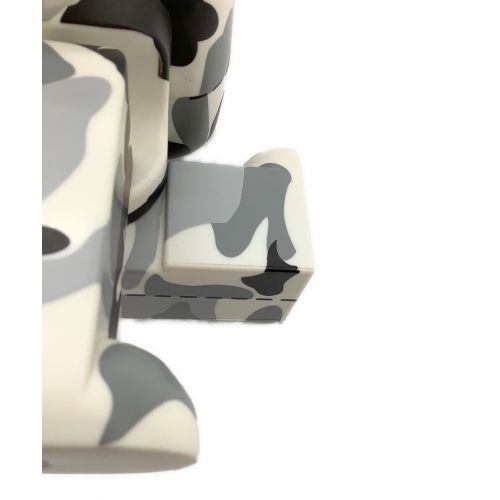 MEDICOM TOY (メディコムトイ) フィギュア BAPE PLAY B@000 ABC-camo 400% グレー BE@RBRICK