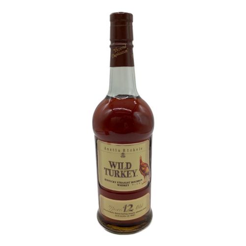 ワイルドターキー (WILD TURKEY) バーボン 750ml 12年 未開封