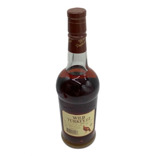 ワイルドターキー (WILD TURKEY) バーボン 750ml 12年 未開封