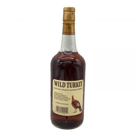 ワイルドターキー (WILD TURKEY) バーボン @ 1000ml 8年 旧ボトル 未開封 ケンタッキー（アメリカ）