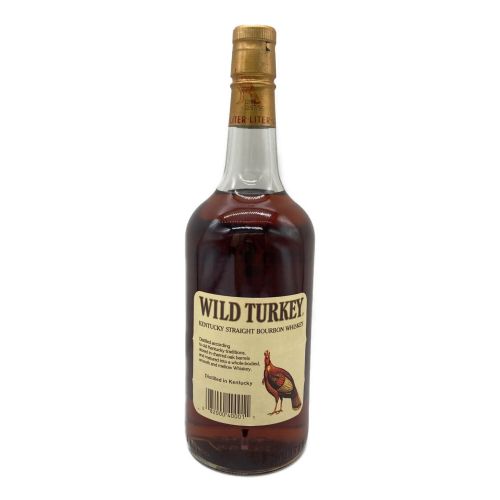 古酒　ワイルドターキー 8年 旧ボトル WILD TURKEY オールドボトル