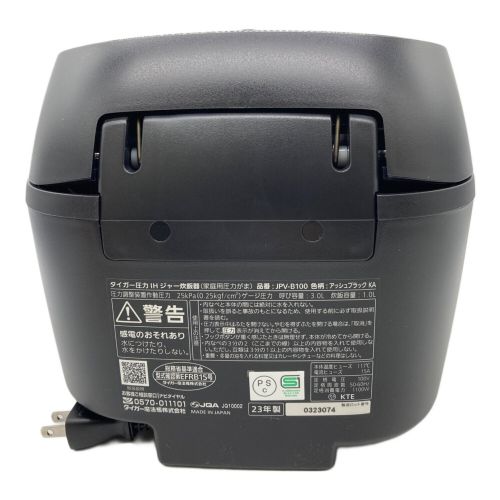 Tiger (タイガー) 圧力IH炊飯ジャー JPV-B100 5.5合(1.0L) 程度S(未使用品) 未使用品