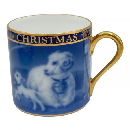 大倉陶園 (オオクラトウエン) クリスマスカップ&ソーサー 羊/2000