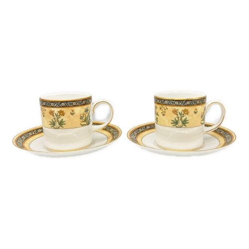 Wedgwood (ウェッジウッド) コーヒーカップ&ソーサー INDIA 2Pセット