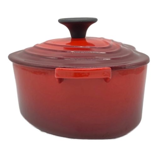 LE CREUSET ココットダムール 16cm チェリーレッド