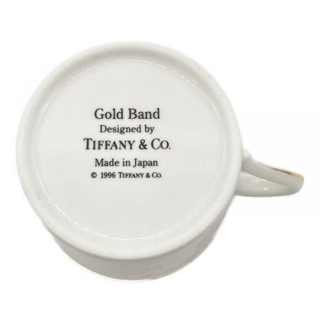TIFFANY & Co. (ティファニー) デミカップ&ソーサー ゴールドバンド