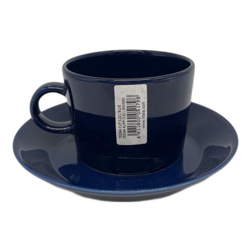 iittala (イッタラ) カップ&ソーサー ネイビー TEEMA