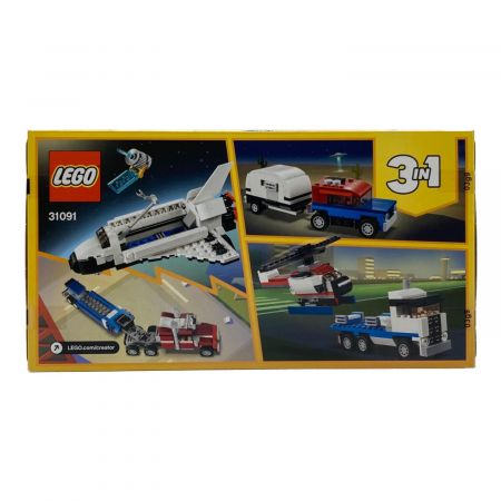 LEGO (レゴ) レゴブロック クリエイター シャトル輸送機 31091