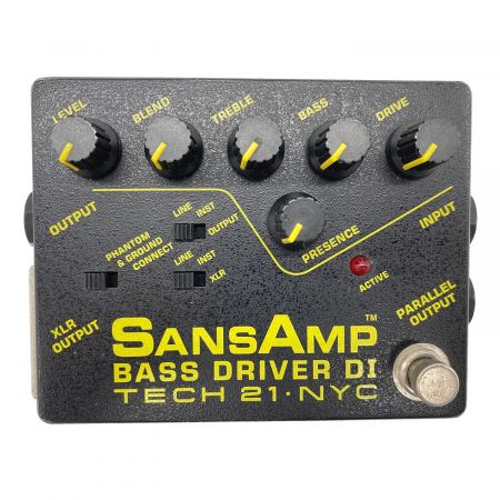 TECH 21 (テック) ベース用プリアンプ Bass Driver DI SansAmp