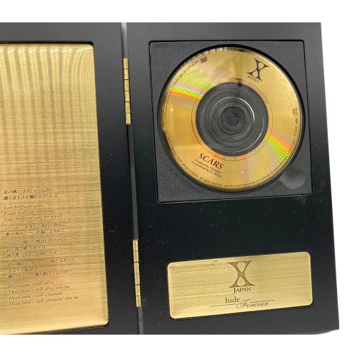 アイドルグッズ X JAPAN ゴールド・ディスク・モニュメント 限定盤CDBOX