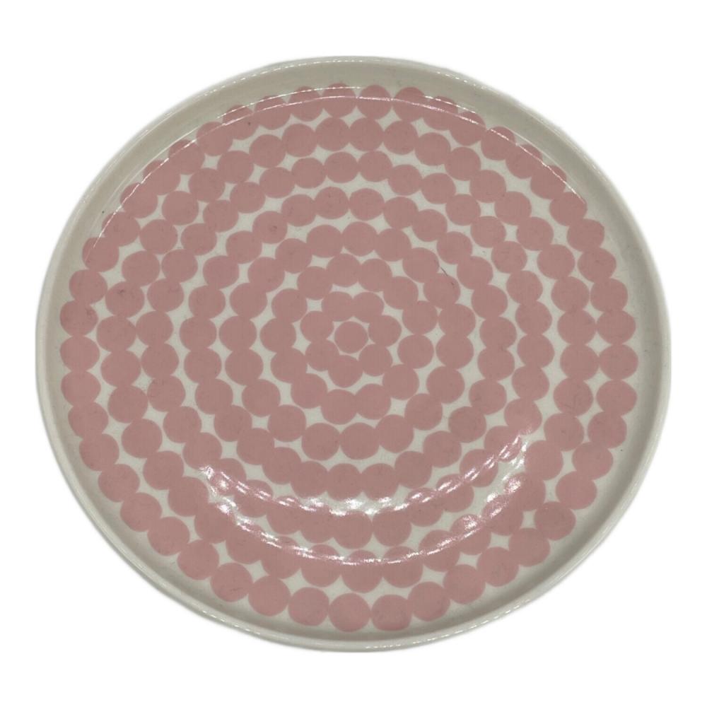 マリメッコ　プレート　ピンク　ロッキ　シイルトラプータルハ 20cm ２枚 marimekko (マリメッコ) プレート ピンク シイルトラプータルハ