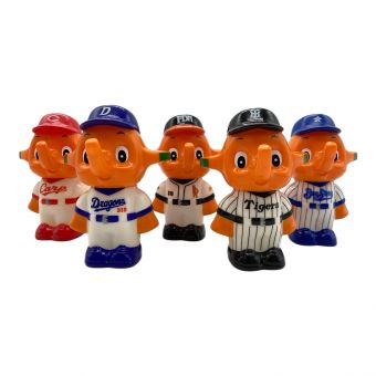 レトロホビーレトロ サトちゃんベースボールコインバンク  5体セット 非売品　プロ野球