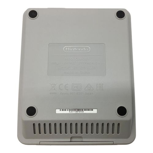 Nintendo (ニンテンドウ) ニンテンドークラシックミニ スーパーファミコン CLV-301 SJE110876502