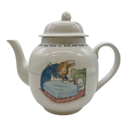 Wedgwood (ウェッジウッド) ティーポット Peter Rabbit ETRURIA BARLASTON