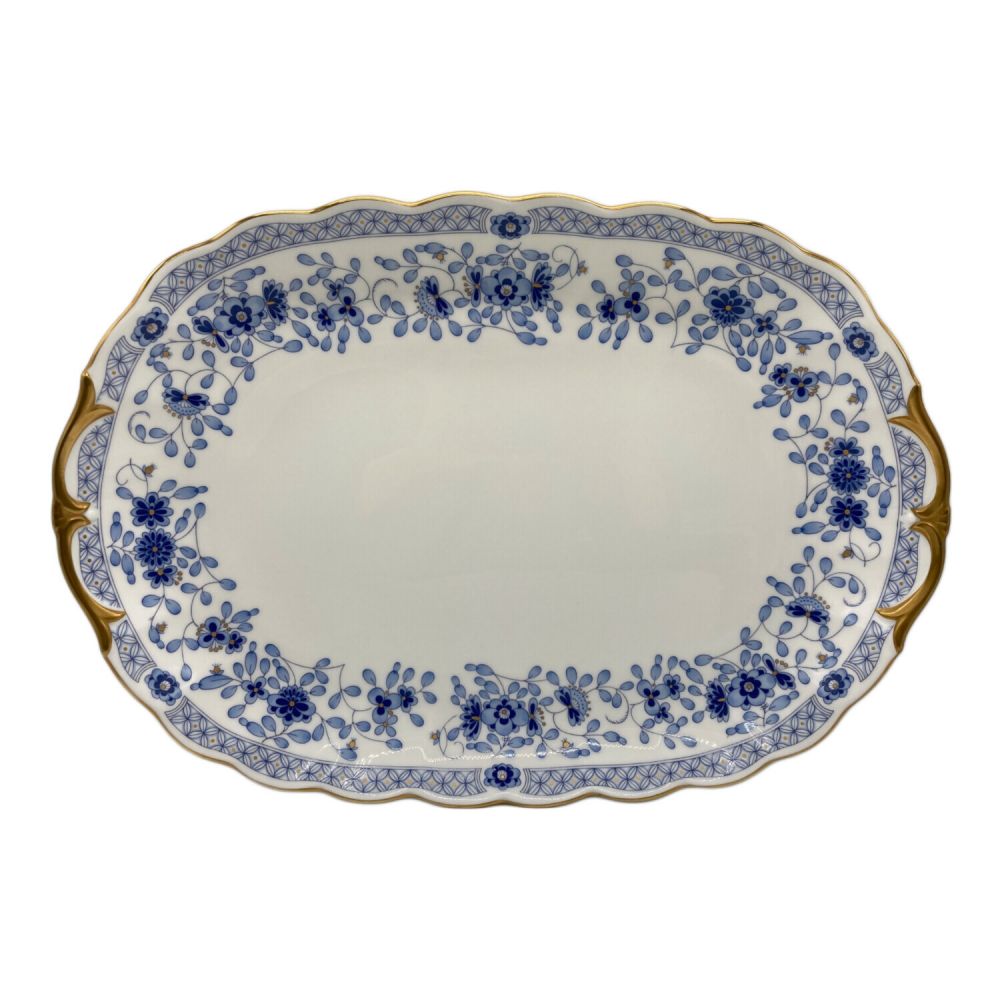 【未使用】 ナルミ ミラノ プラター 42cm オーバルプレート 箱付き 希少 未使用】 ナルミ ミラノ プラター 42cm オーバルプレート 箱付き 希少