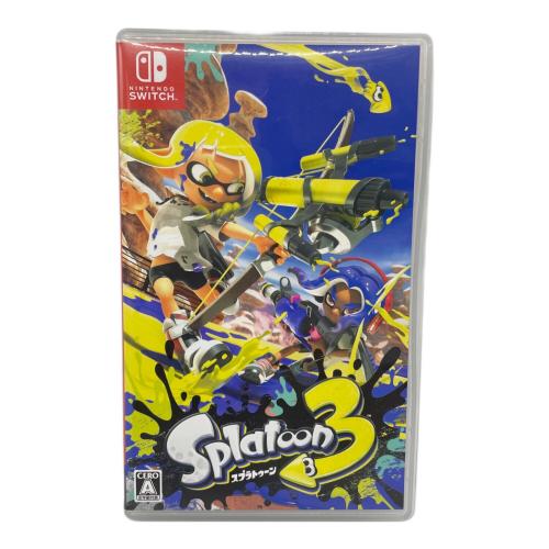 Nintendo Switch用ソフト SPLATOON3 CERO A (全年齢対象)
