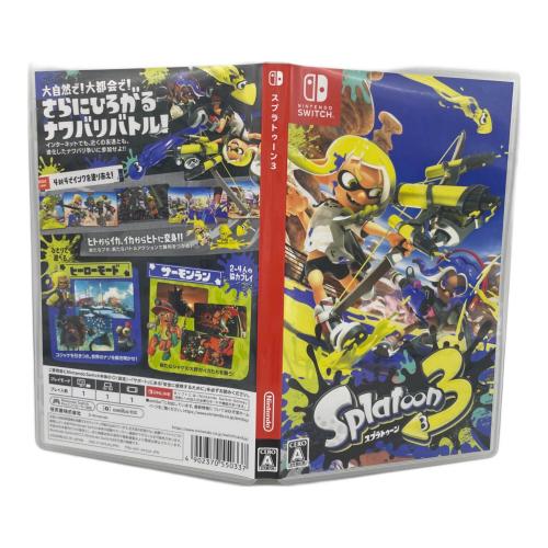 Nintendo Switch用ソフト SPLATOON3 CERO A (全年齢対象)