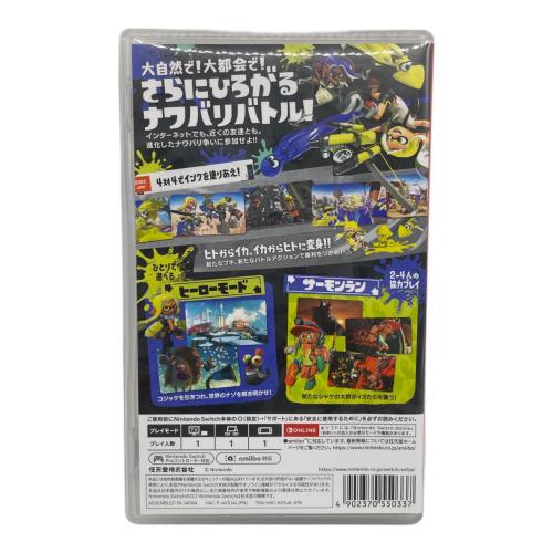 Nintendo Switch用ソフト SPLATOON3 CERO A (全年齢対象)