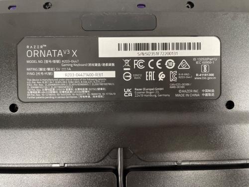 Razer (レイザー) キーボード リストレスト付き RZ03-0447