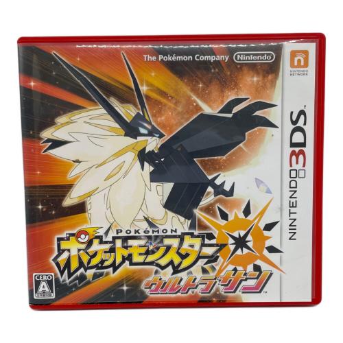 3DS用ソフト ポケットモンスター ウルトラサン CERO A (全年齢対象)