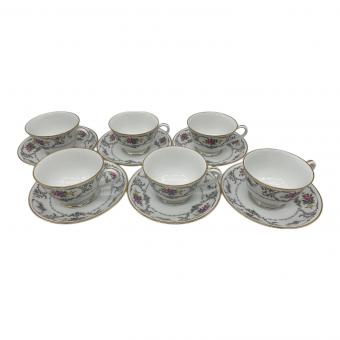 Noritake (ノリタケ) カップ&ソーサー コンテンポラリー 6Pセット