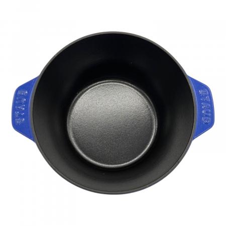 Staub (ストウブ) 鍋 ブルー 20cm 1026726 ラ・ココットDE GOHAN L
