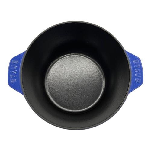 Staub (ストウブ) 鍋 ブルー 20cm 1026726 ラ・ココットDE GOHAN L