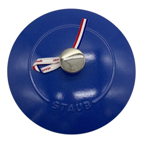 Staub (ストウブ) 鍋 ブルー 20cm 1026726 ラ・ココットDE GOHAN L