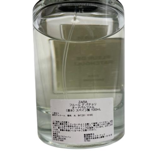 ZARA (ザラ) オードパルファム フルールデパチョリ 100ml 残量80%-99%