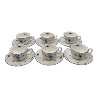 Noritake (ノリタケ) カップ&ソーサー CRAFTONE 6Pセット