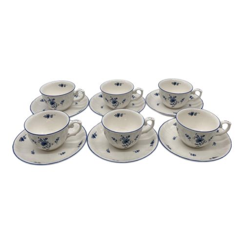 Noritake (ノリタケ) カップ&ソーサー CRAFTONE 6Pセット