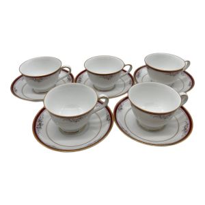 Noritake (ノリタケ) カップ&ソーサー VILLA HAVEN 5Pセット