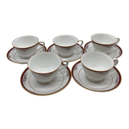 Noritake (ノリタケ) カップ&ソーサー VILLA HAVEN 5Pセット