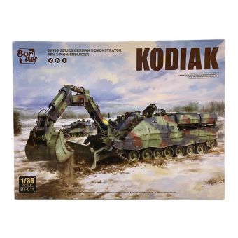 プラモデル 箱ダメージ有 1/35 コディアック 装甲工兵車 (2in1)