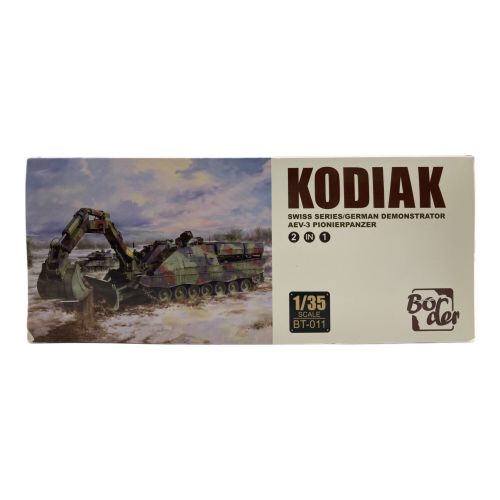 プラモデル 箱ダメージ有 1/35 コディアック 装甲工兵車 (2in1)