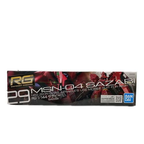 BANDAI (バンダイ) ガンプラ MSN-04 SAZABI RG