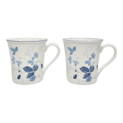 Wedgwood (ウェッジウッド) マグカップ STRAWBERRY BLUE 2Pセット