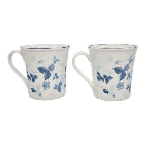 Wedgwood (ウェッジウッド) マグカップ STRAWBERRY BLUE 2Pセット