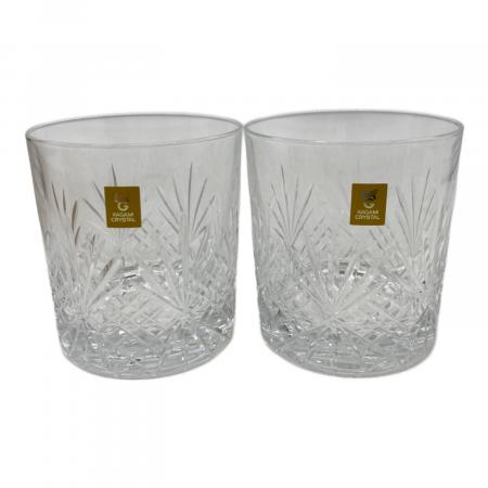 KAGAMI CRYSTAL (カガミクリスタル) 切子グラス 2Pセット｜トレファク