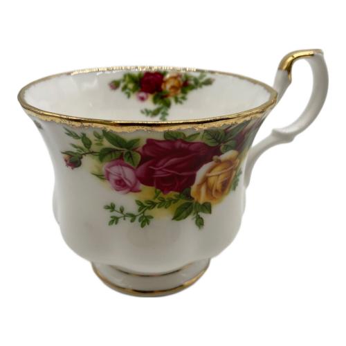 ROYAL ALBERT (ロイヤルアルバート) 食器セット オールドカントリーローズ カップ＆ソーサー・プレート各2P
