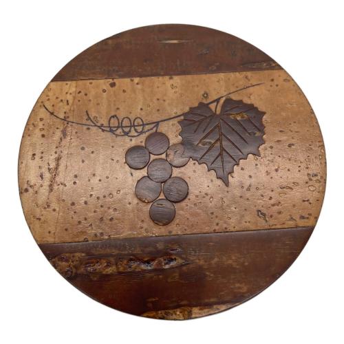 桜皮細工 (オウヒザイク) 茶入 樺細工