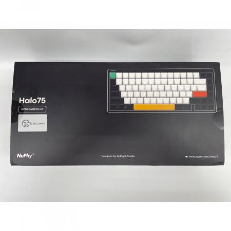 美品】Nuphy Halo75 V1 with damper kit キーボード 【公式通販】