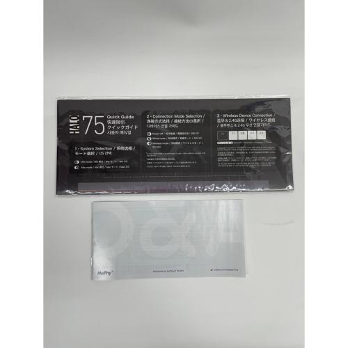 NUPHY キーボード Halo75 カスタムキーボード