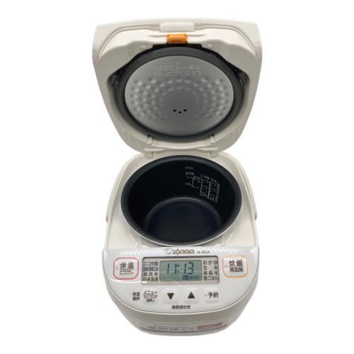 象印 (ゾウジルシ) マイコン炊飯ジャー NL-BE05-WZ 3合(0.54L) 程度S(未使用品) 未使用品
